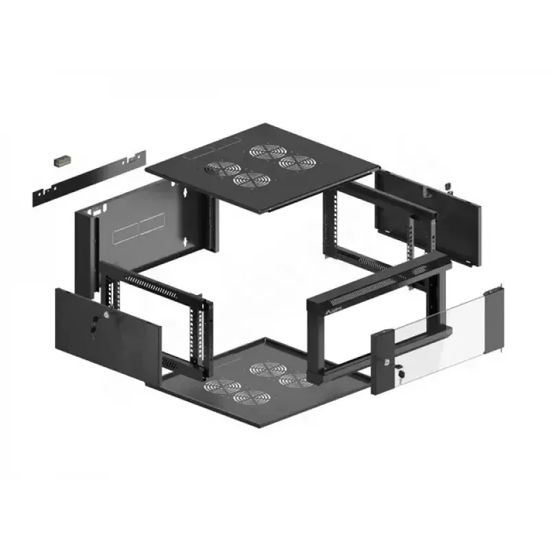 Seinäasennuskaappi Lanberg WFFA-5604-10B
