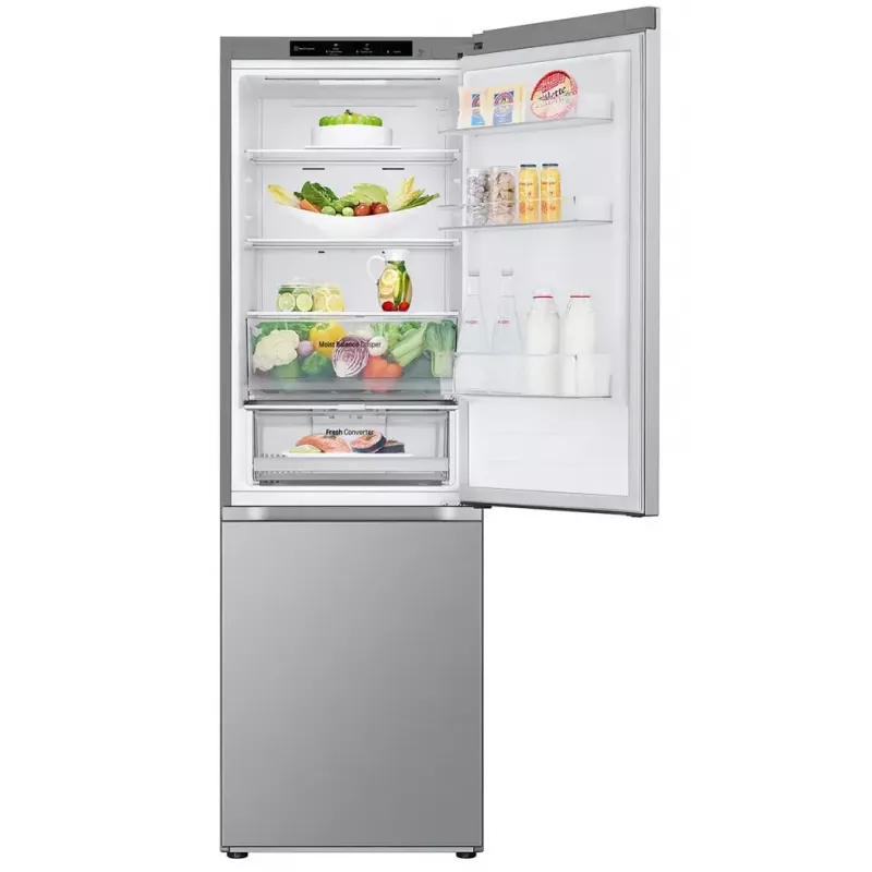 LG GBV3100EPY jää-pakastinyhdistelmä vapaasti seisova 344 L E hopea