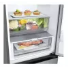 LG GBV3100EPY jää-pakastinyhdistelmä vapaasti seisova 344 L E hopea
