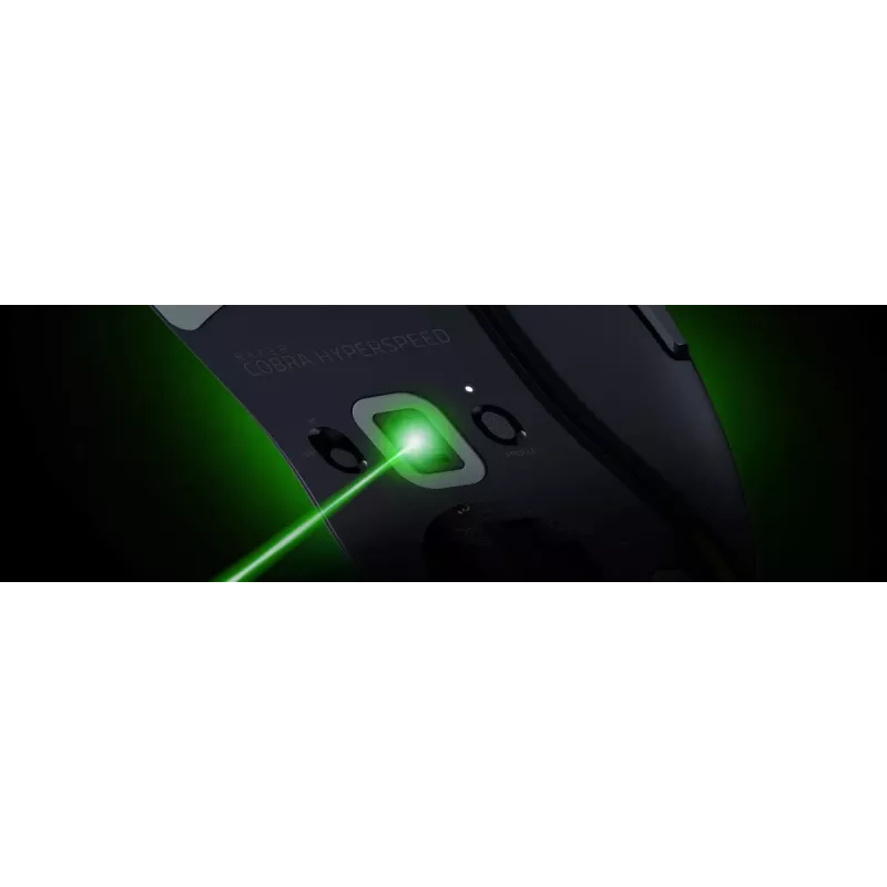 Razer Cobra HyperSpeed langaton pelihiiri, optinen, 26000 DPI, Bluetooth + RF + USB Type-A, oikeakätisille