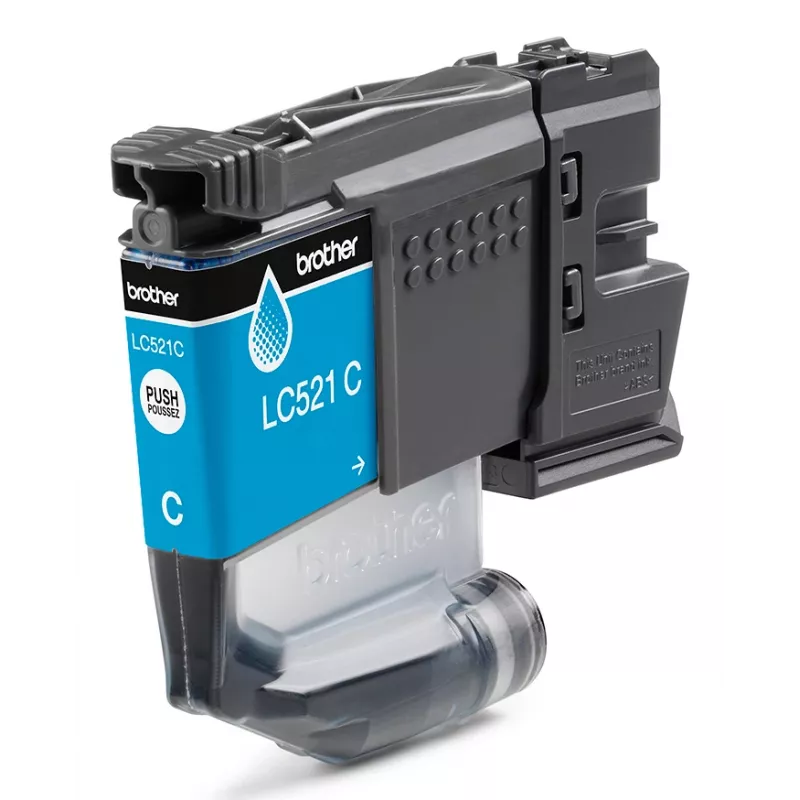 Brother LC521C alkuperäinen mustekasetti - syaani