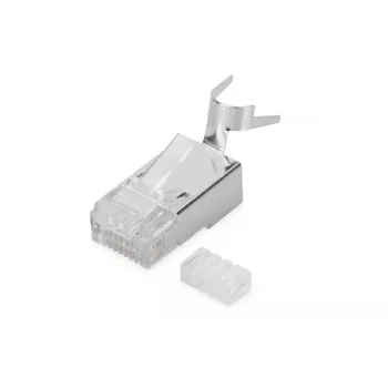 DIGITUS modulaariliitin pyöreälle kaapelille, CAT6A, suojattu
