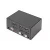 DIGITUS 2-porttinen DisplayPort DualView 60 Hz 4K 60fp monialustainen tuki