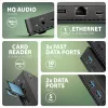 Axagon HMC-U4 USB4-telakka, 3x USB-A, 2x USB-C, HDMI & DP 8K/30Hz, RJ-45, SD/mSD, ääni, PD 100W