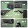 Axagon HMC-U4 USB4-telakka, 3x USB-A, 2x USB-C, HDMI & DP 8K/30Hz, RJ-45, SD/mSD, ääni, PD 100W