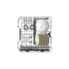 Kalusteisiin asennettava astianpesukone Whirlpool WH6IC16B4M6T0, 16 astiastoa, 44 dB