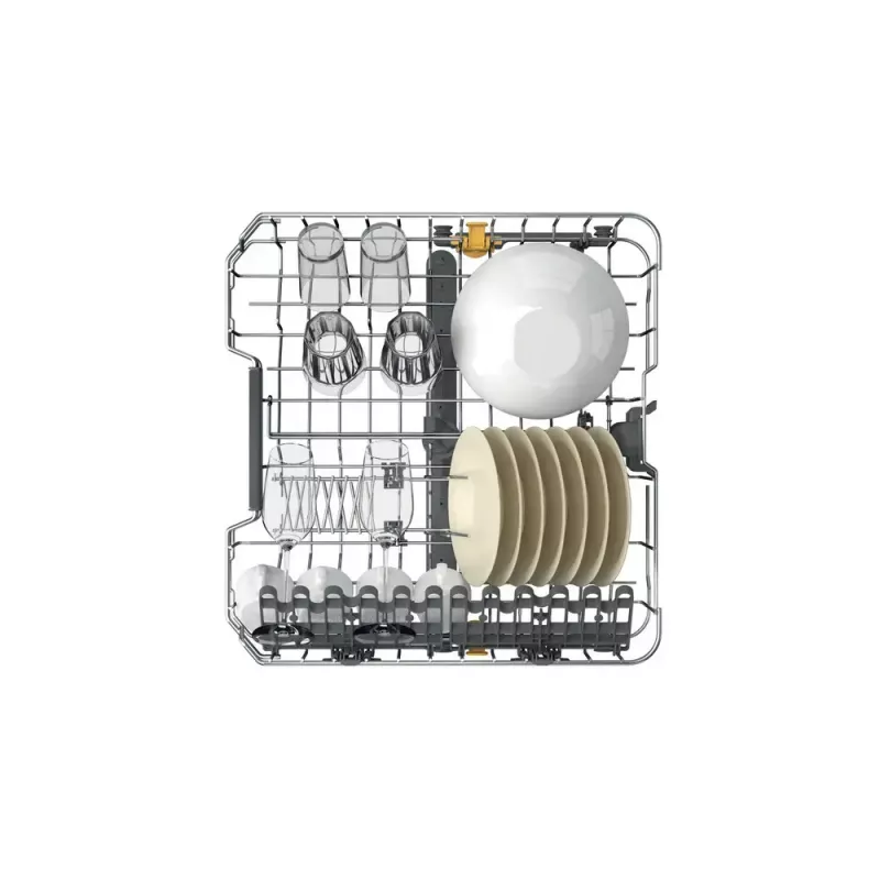 Kalusteisiin asennettava astianpesukone Whirlpool WH6IC16B4M6T0, 16 astiastoa, 44 dB