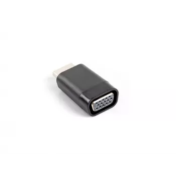 VGA–HDMI-sovitin LANBERG AD-0016-BK, VGA (uros) – HDMI (naaras), musta