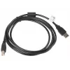 USB 2.0 -kaapeli LANBERG CA-USBA-11CC-0018-BK 1,8 m, USB A – USB B, musta, 480 Mbit/s