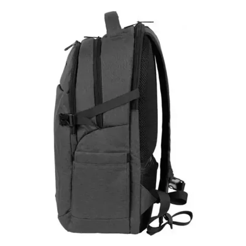City-reppu NATEC NTO-2226 — polyesteri, 160×325×465 mm, musta/harmaa