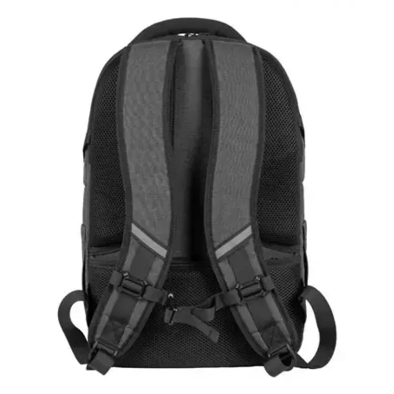 City-reppu NATEC NTO-2226 — polyesteri, 160×325×465 mm, musta/harmaa