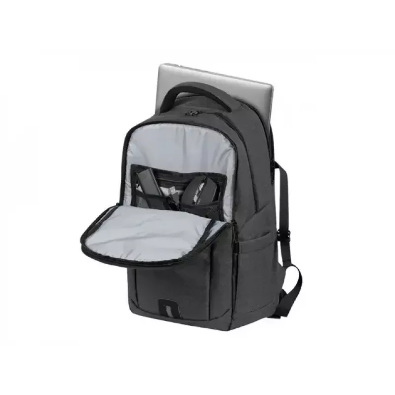 City-reppu NATEC NTO-2226 — polyesteri, 160×325×465 mm, musta/harmaa