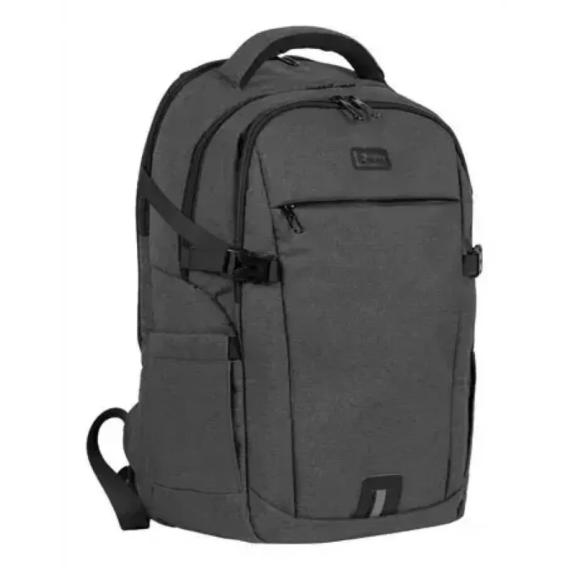 City-reppu NATEC NTO-2226 — polyesteri, 160×325×465 mm, musta/harmaa