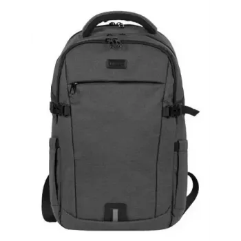 City-reppu NATEC NTO-2226 — polyesteri, 160×325×465 mm, musta/harmaa