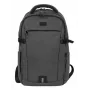 City-reppu NATEC NTO-2226 — polyesteri, 160×325×465 mm, musta/harmaa