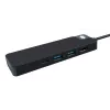 TARGUS Hyperdrive Flex 8-porttinen USB-C-keskitin (musta)