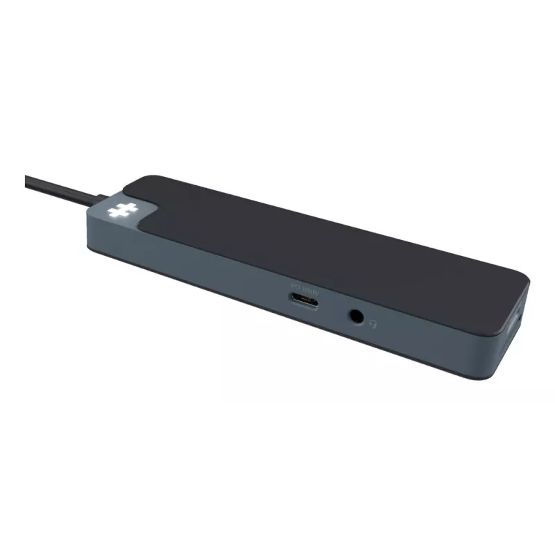 TARGUS Hyperdrive Flex 8-porttinen USB-C-keskitin (musta)