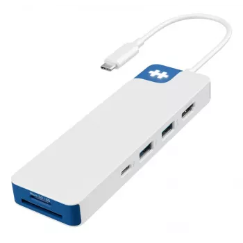 TARGUS Hyperdrive Flex 8-porttinen USB-C-keskitin (sininen)