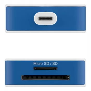 TARGUS Hyperdrive Flex 8-porttinen USB-C-keskitin (sininen)