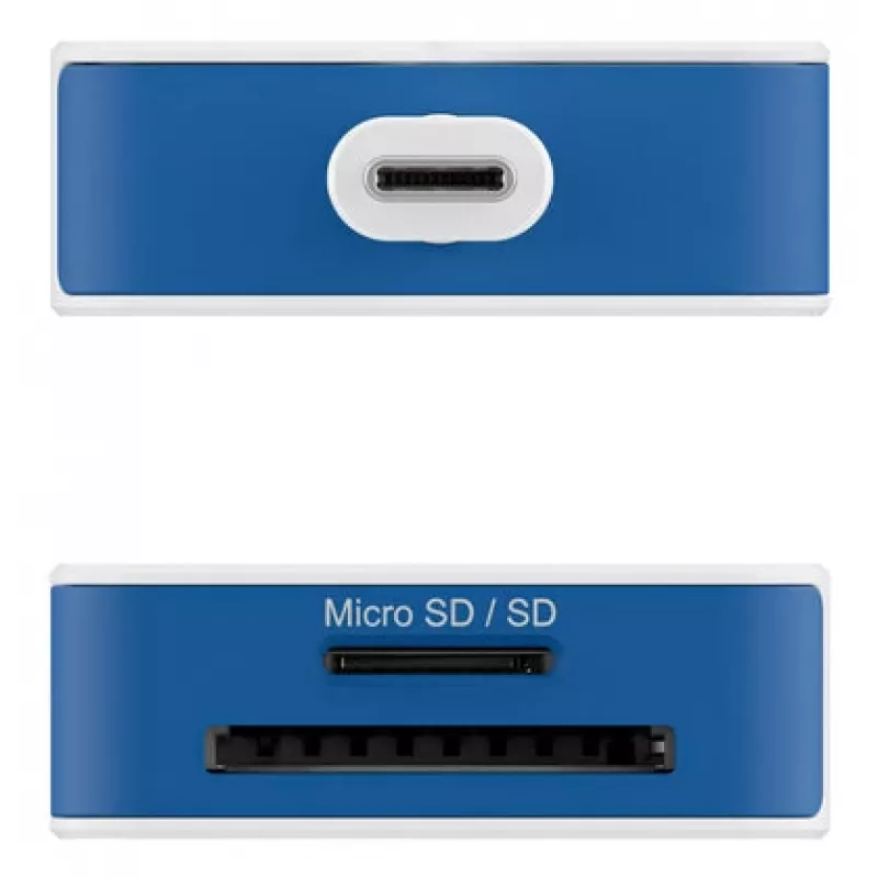 TARGUS Hyperdrive Flex 8-porttinen USB-C-keskitin (sininen)