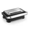 Kontaktigrilli Tefal Inicio Compact GC270D10 — suorakaiteen muotoinen 1000 W, grilliritilän yläosa, musta/ruostumaton teräs