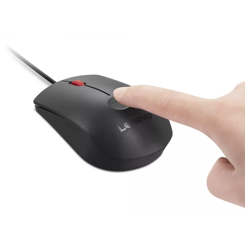Lenovo 4Y51S24029 -hiiri Office molempikätinen USB Type-A optinen 2000 DPI