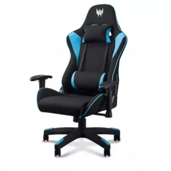 Universaali pelituoli Acer PGC331 musta/sininen, maksimikuormitus 120 kg, W690×D550×H138,5 cm