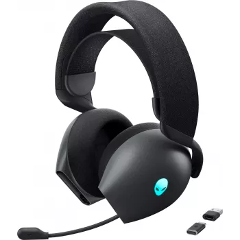 Alienware AW725H -kuulokkeet johdollinen ja langaton päänauha pelit USB Type-C Bluetooth musta