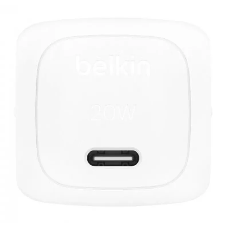 BELKIN seinälaturi - Boostcharge - kompakti USB-C 20W PPS - valkoinen