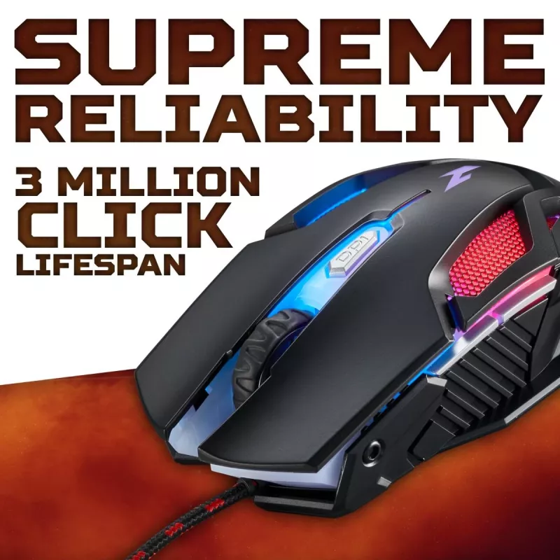 Acer Nitro Gaming Mouse II NMW200, langallinen, musta