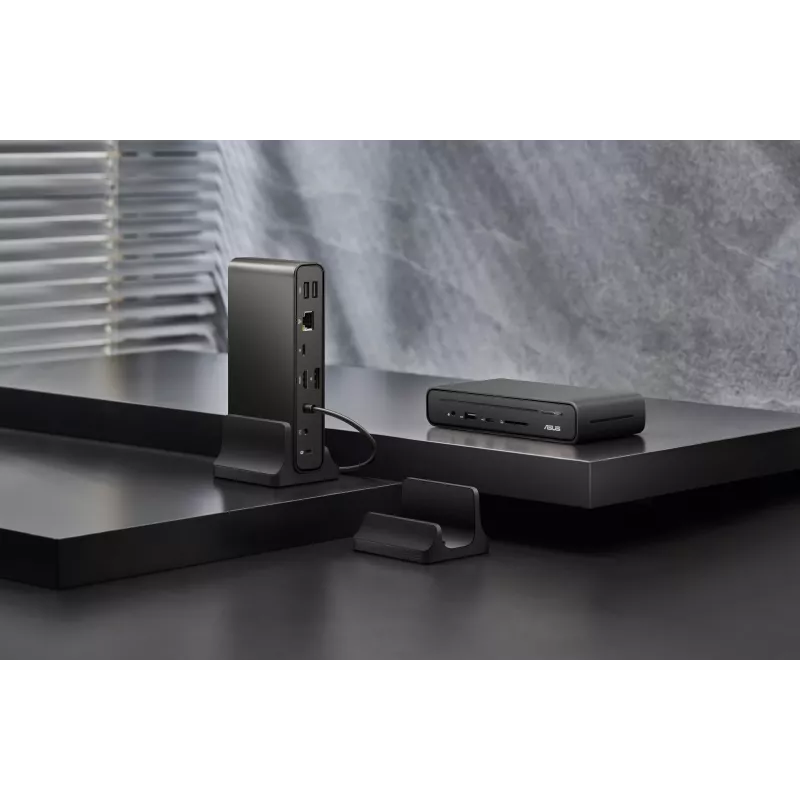 ASUS Triple Display USB-C telakka DC300 telakointi USB 3.2 Gen 2 (3.1 Gen 2) Type-C musta