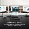 ASUS Triple Display USB-C telakka DC300 telakointi USB 3.2 Gen 2 (3.1 Gen 2) Type-C musta