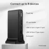 ASUS Triple Display USB-C telakka DC300 telakointi USB 3.2 Gen 2 (3.1 Gen 2) Type-C musta