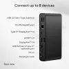 ASUS Triple Display USB-C telakka DC300 telakointi USB 3.2 Gen 2 (3.1 Gen 2) Type-C musta