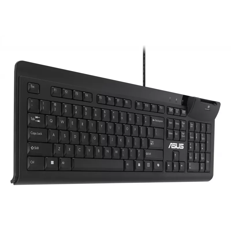 ASUS Smart Card KU100 näppäimistö kotiin/toimistoon USB musta