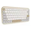 Langaton Bluetooth-näppäimistö ASUS Marshmallow KW100 — US International -asettelu, Oat Milk