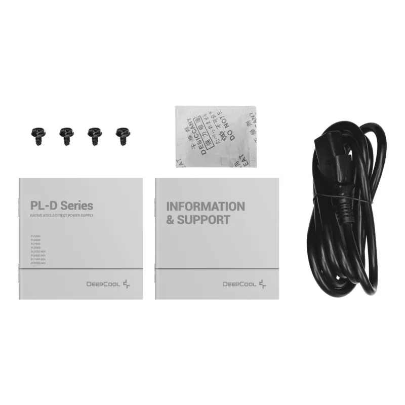 DEEPCOOL Pl650d virtalähde 650 W 20+4 Pin ATX - valkoinen