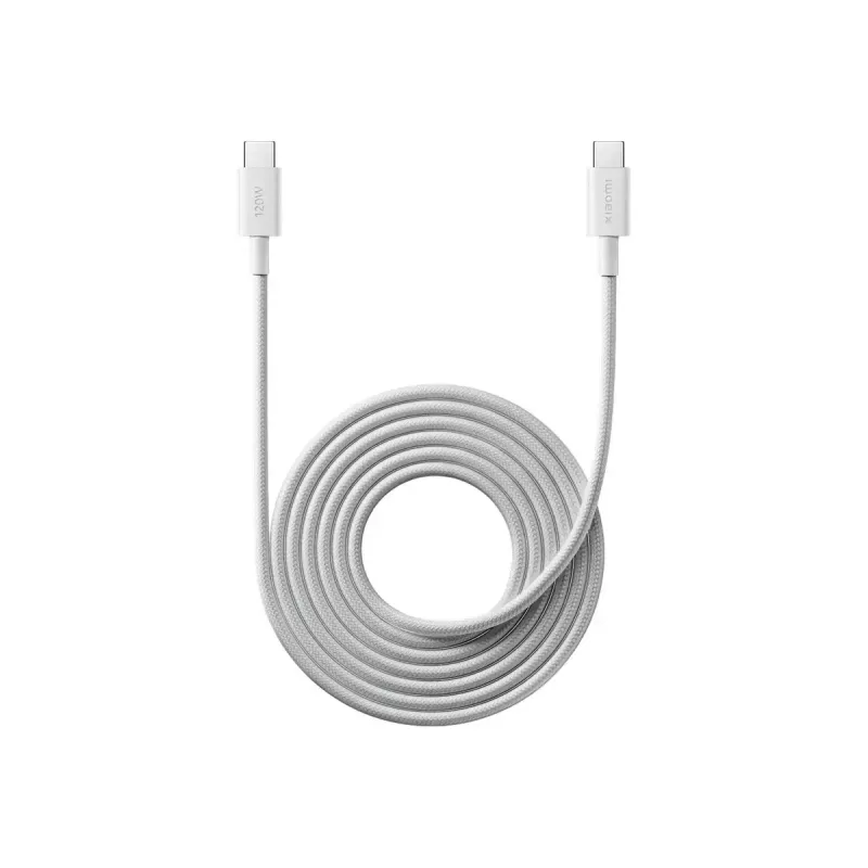 Xiaomi 6A punottu USB-C - USB-C kaapeli, 2 m