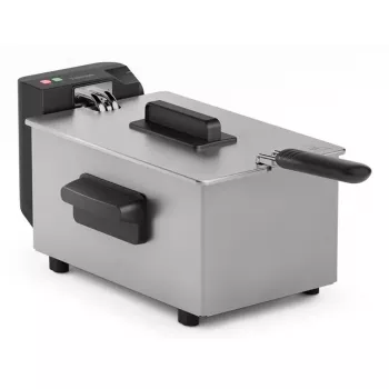 Friteerauskeitin Tristar FR-9334 – yksittäinen 3 L kapasiteetti, 2000 W, kiertosäädin, hopea