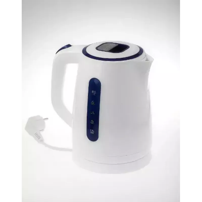 Vedenkeitin Adler 1,7 L 2200 W sininen valkoinen