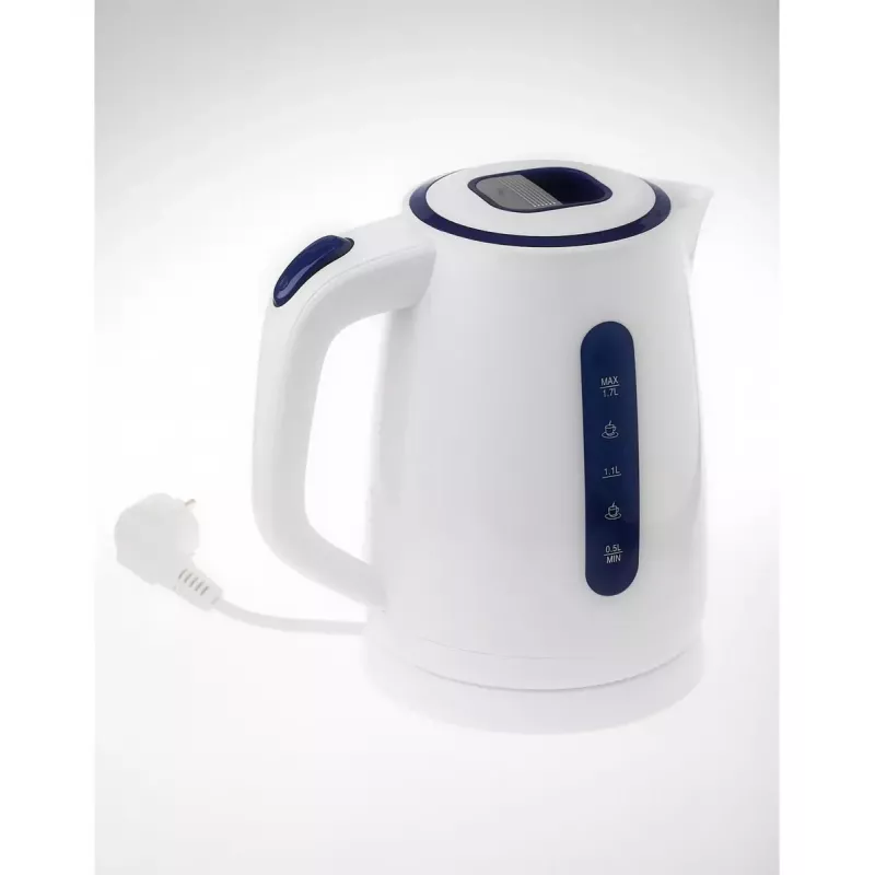 Vedenkeitin Adler 1,7 L 2200 W sininen valkoinen