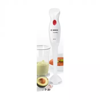 Sauvasekoitin Bosch MSM14100 — 400 W, valkoinen, 0,8 kg, 1,2 m kaapeli