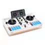 DJ-kontrolleri Hercules DJControl Mix Ultra – valkoinen, kannettava Bluetooth-kontrolleri