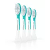 Hammasharjan harjaspäät Philips Sonicare For Kids HX6044/90, 4 kpl:n pakkaus, sininen/valkoinen, vaihto 3 kuukauden välein