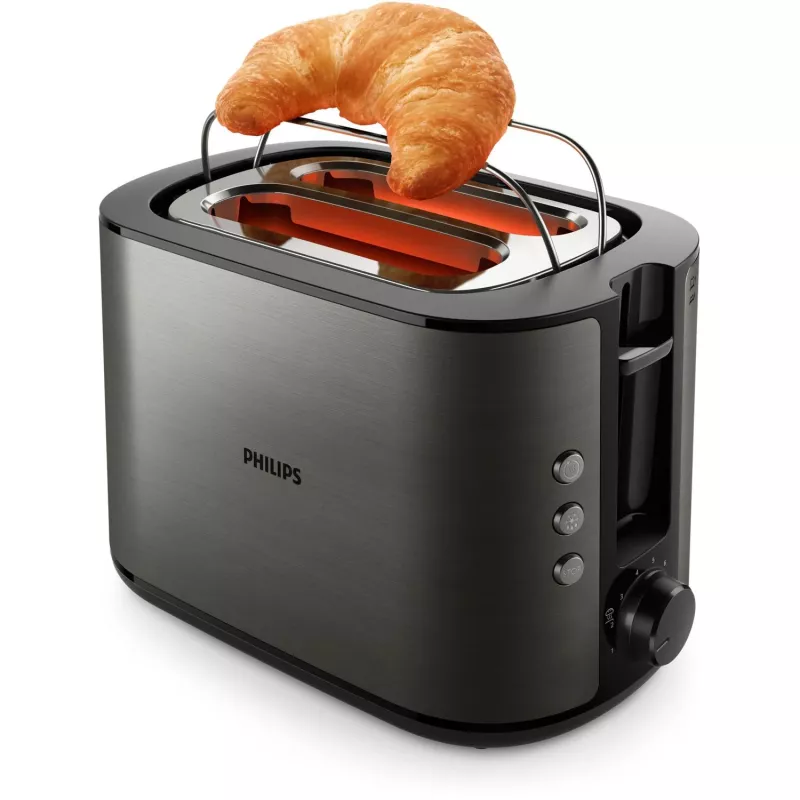 Philips Viva Collection HD2651/80 leivänpaahdin 8 2 viipaletta 1050 W titaani