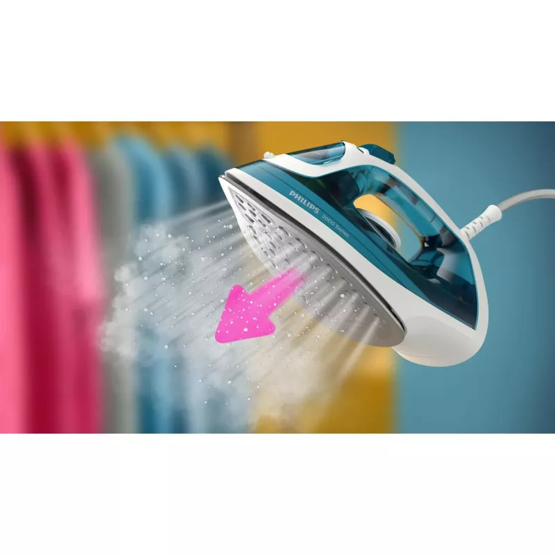 Philips 2000-sarja DST2020/90 höyrysilitysrauta keraaminen pohja 2000 W Aqua