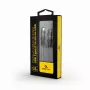 GEMBIRD Premium puuvillapäällysteinen USB Type-C - micro-USB-lataus- ja datakaapeli, 1,5 m - harmaa