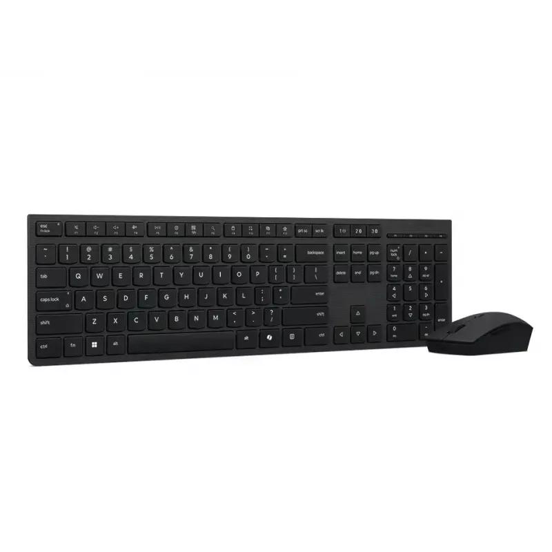Lenovo 4X31R64351 näppäimistö ja hiiri sisältäen Office RF Wireless + Bluetooth US englanti musta