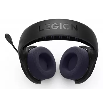 Lenovo Legion H410 -kuulokkeet langattomat panta gaming USB Type-C Bluetooth musta, violetti