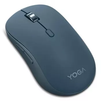 Lenovo Yoga -langaton molempikätinen optinen Bluetooth-hiiri – 4000 dpi, 8 painiketta, vieritysrulla, paristokäyttöinen, teal